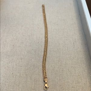 14K Yellow Gold Bracelet 8”